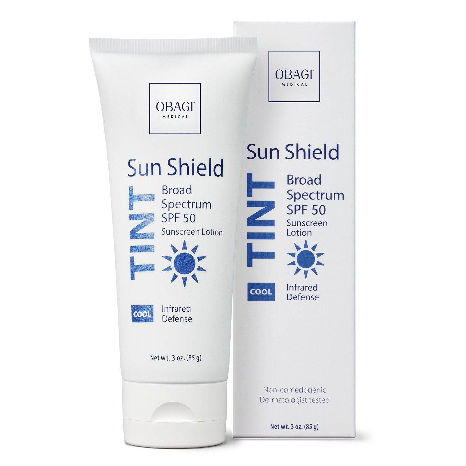 <transcy>Obagi Sun Shield Tint de amplio espectro SPF 50 Cool (3 oz)</transcy>
